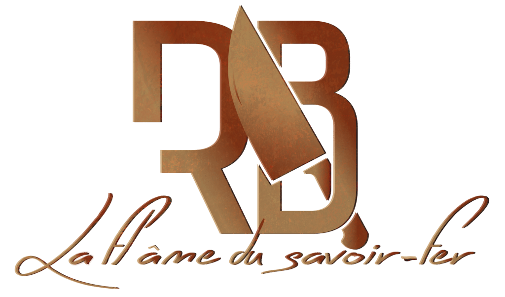 logo de la flamme du savoir fer