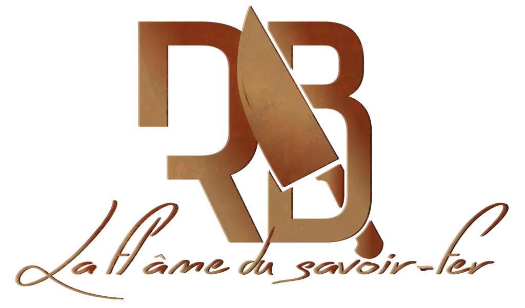 logo de la flamme du savoir fer
